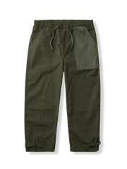 裾ドローコード ワイドパンツ