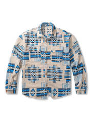 インディアン柄ウールシャツ