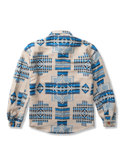 インディアン柄ウールシャツ