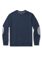 エルボーパッチコットンスウェット