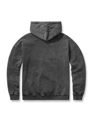 レトロヘビーウェイトゆったりフード付きワックス染めパーカー