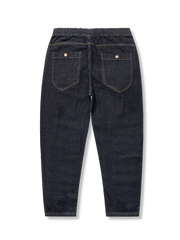 12.8oz 非対称ステッチポケットデニムパンツ