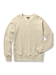 無地 アメカジラウンドネックスウェット