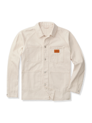 カジュアルホワイトハンティングデニムジャケット