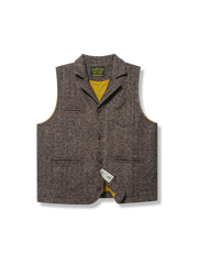 ブリティッシュウール混ベスト