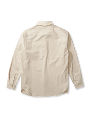 コットン シェルカラー ロン グ スリーブ レトロ シャツ