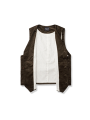 コーデュロイベスト