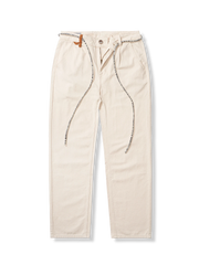 ナチュラルな風合いの綿帆布トラウザーズ