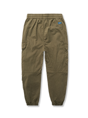 マルチポケット 裾絞りカーゴパンツ