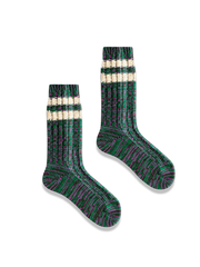 3足セット エスニック柄 厚手ソックス#PM