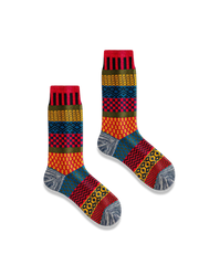 3足セット エスニック柄 厚手ソックス#PR