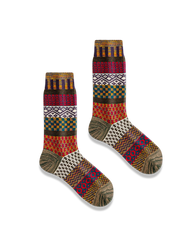 3足セット エスニック柄 厚手ソックス#PR