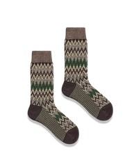 3足セット エスニック柄 厚手ソックス#PS