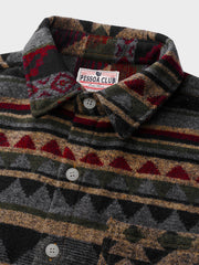 ナバホ ジャガード織り シャツ