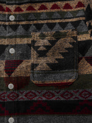 ナバホ ジャガード織り シャツ