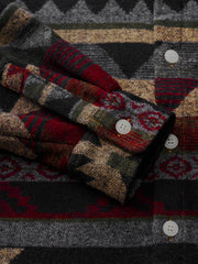 ナバホ ジャガード織り シャツ