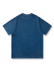 職人手染め カササギ模様 藍染めTシャツ