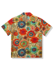 キューバカラー レトロ ハワイアンシャツ