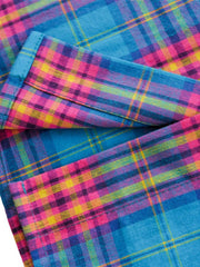 ビンテージウォッシュドチェックオーバーシャツ