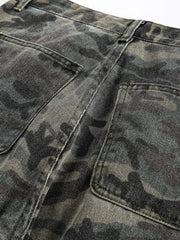 ミリタリーカモワークパンツ