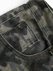 ミリタリーカモワークパンツ