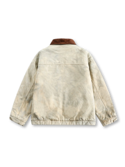 ドーベルマンプリントのワークジャケット正面