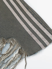 ヴィンテージウォッシュドストレートデニムショーツ