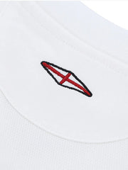イングランド風サッカージャージVネックTシャツ