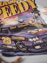 Vintage RACING SPEEDY プリントTシャツ