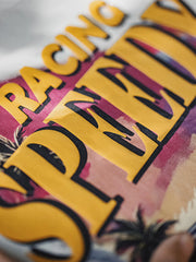 Vintage RACING SPEEDY プリントTシャツ