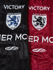 ヴィンテージライク・ストライプフットボールポロ