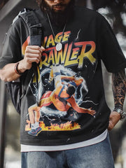 アメリカンヴィンテージ インパクトプリント Tシャツ