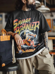 アメリカンヴィンテージ インパクトプリント Tシャツ