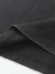 ウォッシュドレイヤードダメージロングTシャツ