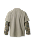 ヴィンテージロックレイヤードTシャツ正面