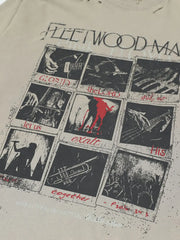 ヴィンテージロックレイヤードTシャツ