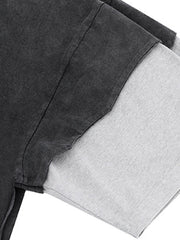 ヴィンテージウォッシュ 300g レイヤードショートスリーブT