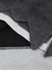 ヴィンテージウォッシュ 300g レイヤードショートスリーブT