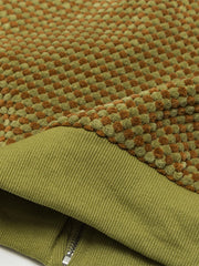 ミニグリッドフーディジャケット