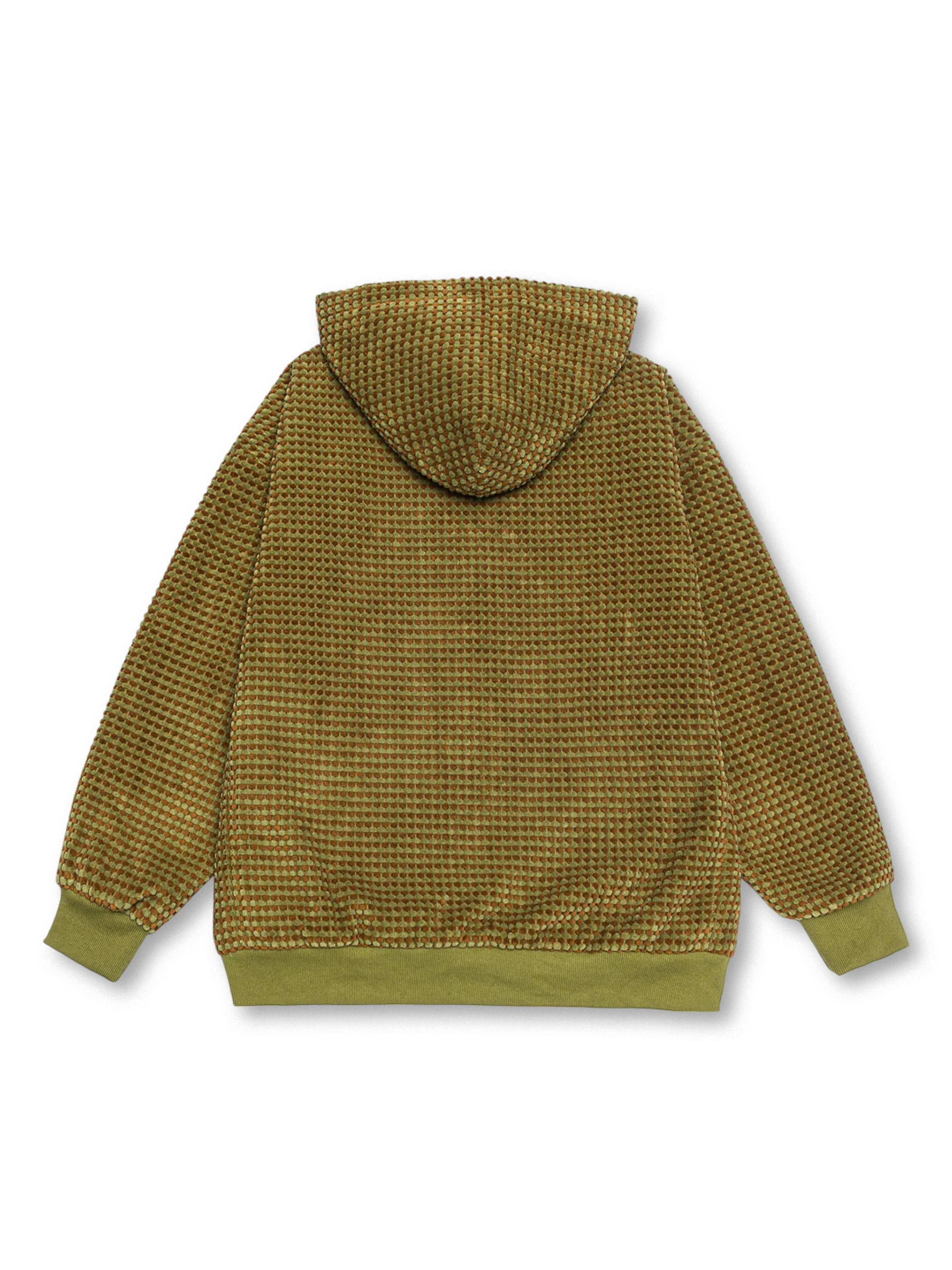 小格子フーディジャケット全体