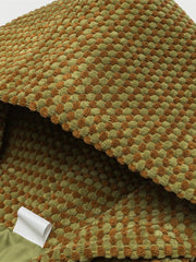 ミニグリッドフーディジャケット