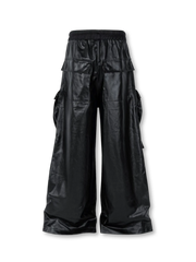 レイヤードカーゴワイドフレアパンツ正面全体