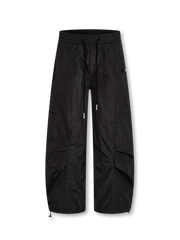 パラシュートカーブレッグワイドパンツ正面