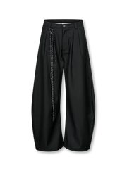 クリーンフィットカーブドスラックス正面全体