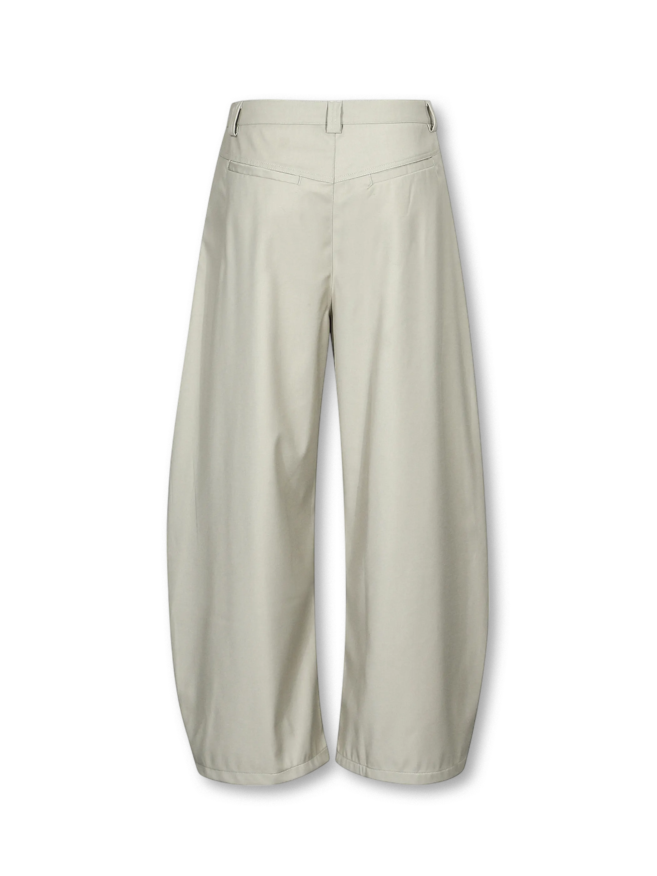 クリーンフィットカーブドスラックス正面全体