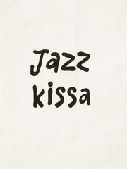 Jazz Kissa オーバーサイズ重厚コットンクルーネックTシャツ