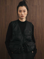 マルチポケット ナイロンショートベスト