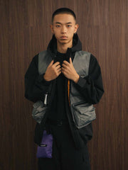 マルチポケット ナイロンショートベスト