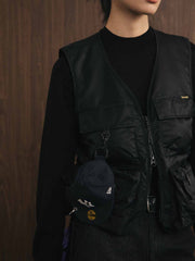 マルチポケット ナイロンショートベスト