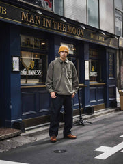 フリース Rugby シャツ 長袖ポロ